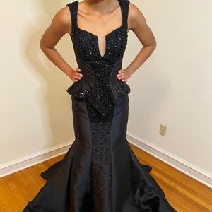 Stunning Beaded Pageant Gown